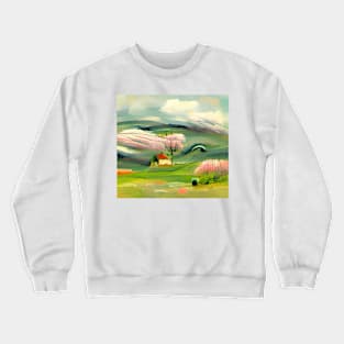 Spring Landscape Crewneck Sweatshirt